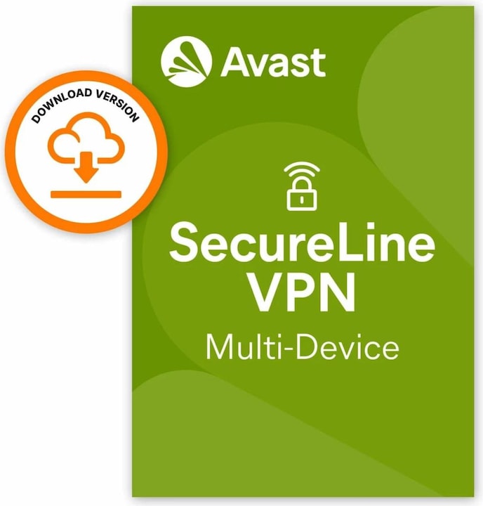Produktbild Avast SecureLine VPN (5 User, 5 Geräte/User, 12 Monate)