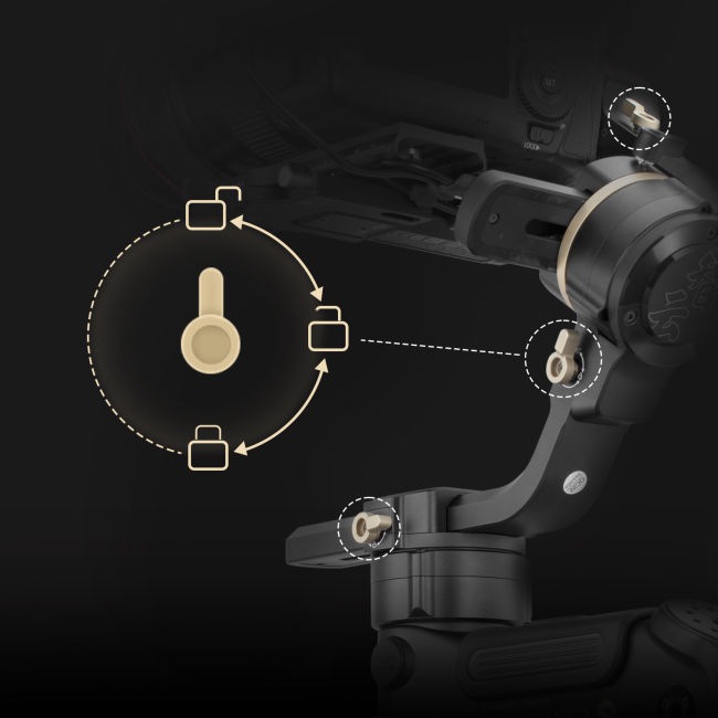 Actual product image Zhiyun Crane 3S (Single-lens reflex camera, System camera, 6.50 kg)