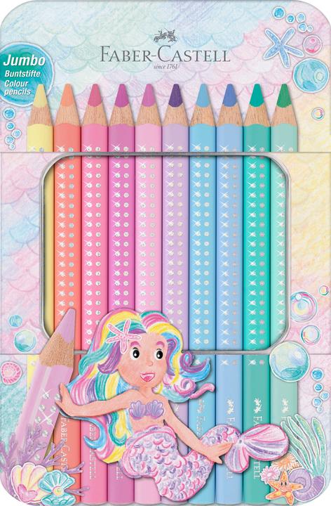 Image du produit Faber-Castell Buntstifte Sparkle Pastell, 10er Etui (10x)