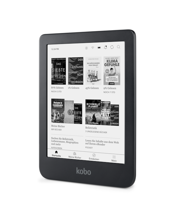 Immagine prodotto Kobo Clara 2E (6", 16 GB, Blu profondo dell'oceano)