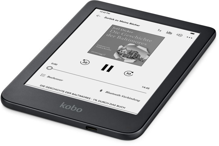 Immagine prodotto Kobo Clara 2E (6", 16 GB, Blu profondo dell'oceano)