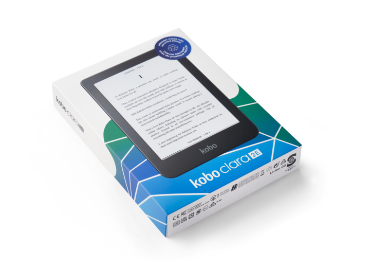 Immagine prodotto Kobo Clara 2E (6", 16 GB, Blu profondo dell'oceano)