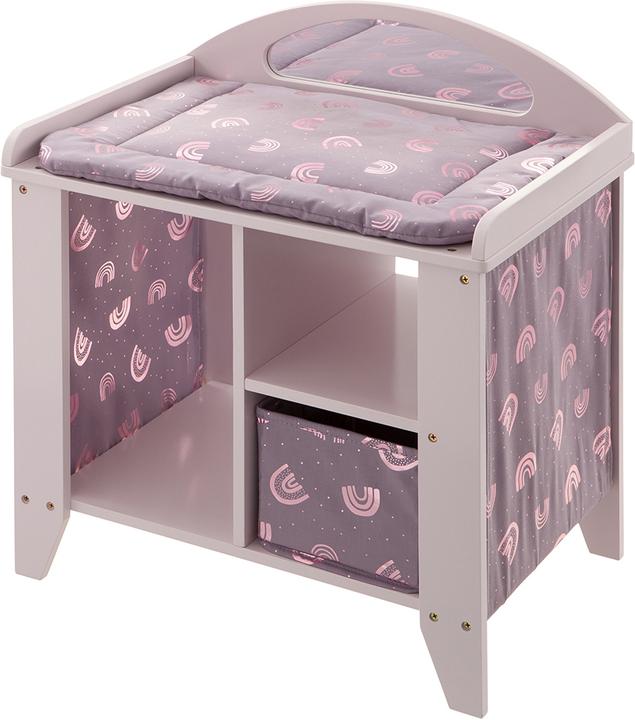 Immagine prodotto Howa Mobili per bambole Fasciatoio per bambole "Arcobaleno