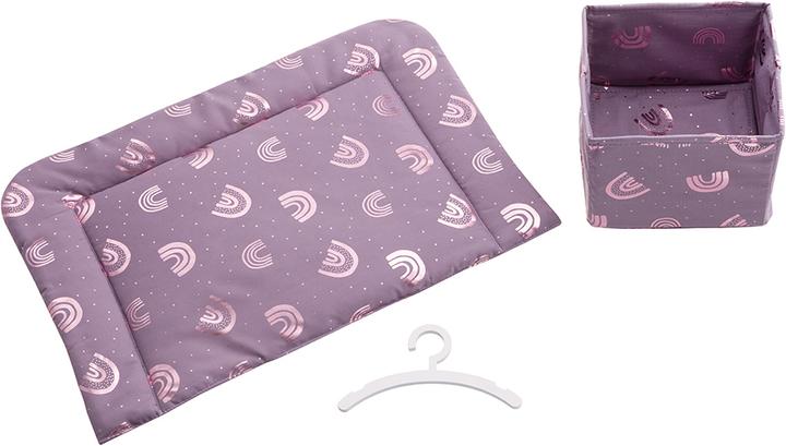 Immagine prodotto Howa Mobili per bambole Fasciatoio per bambole "Arcobaleno