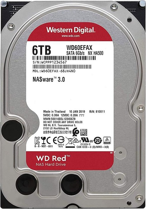 Actual product image WD Red (6 TB, 3.5", SMR)
