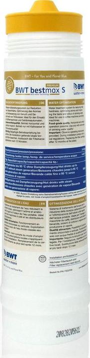 Actual product image BWT Bestmax Premium S filter cartridge (1x)