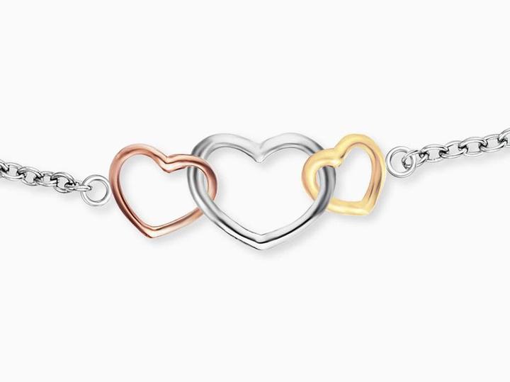 Immagine prodotto Engelsrufer Bracciale con amore (19 cm, Argento 925)