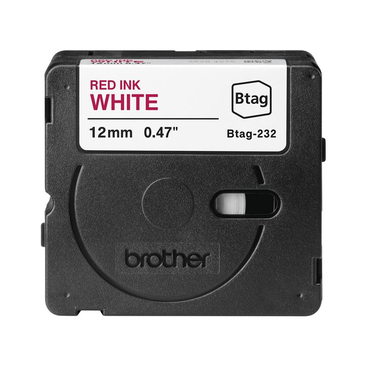 Produktbild Brother Btag (1.20 cm, Rot, Weiss)