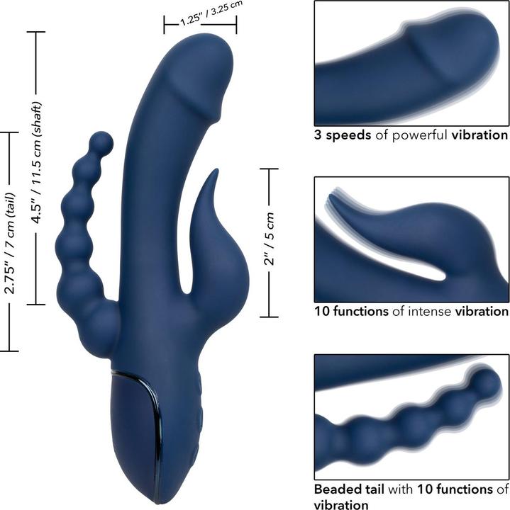 Actual product image CalExotics III™ Triple Orgasm