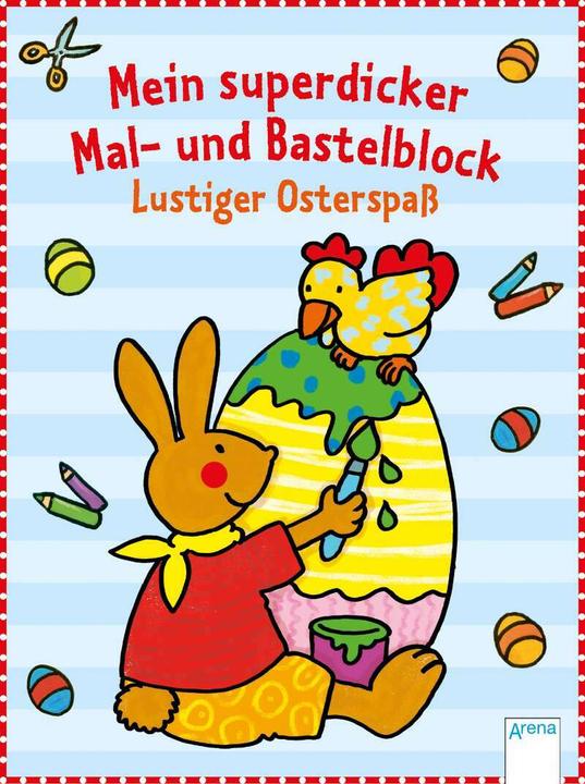 Produktbild Mein superdicker Mal- und Bastelblock. Lustiger Osterspass