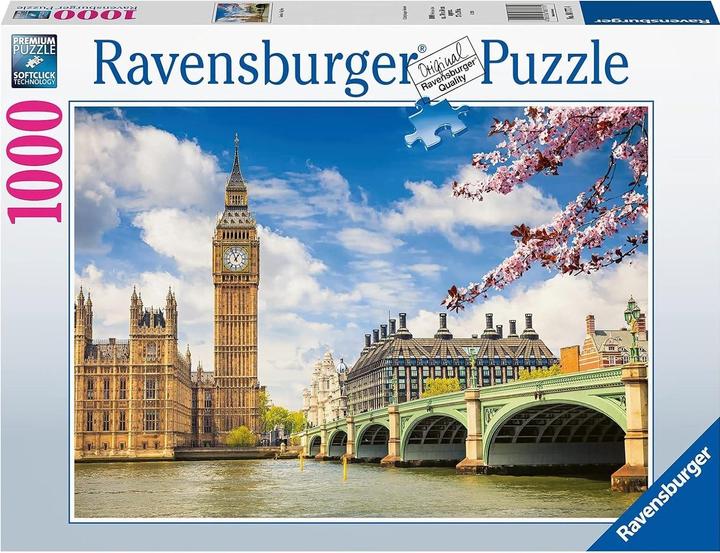 Produktbild Ravensburger Puzzle Big Ben London 1000 Teile 14+(88777) (1000 Teile)
