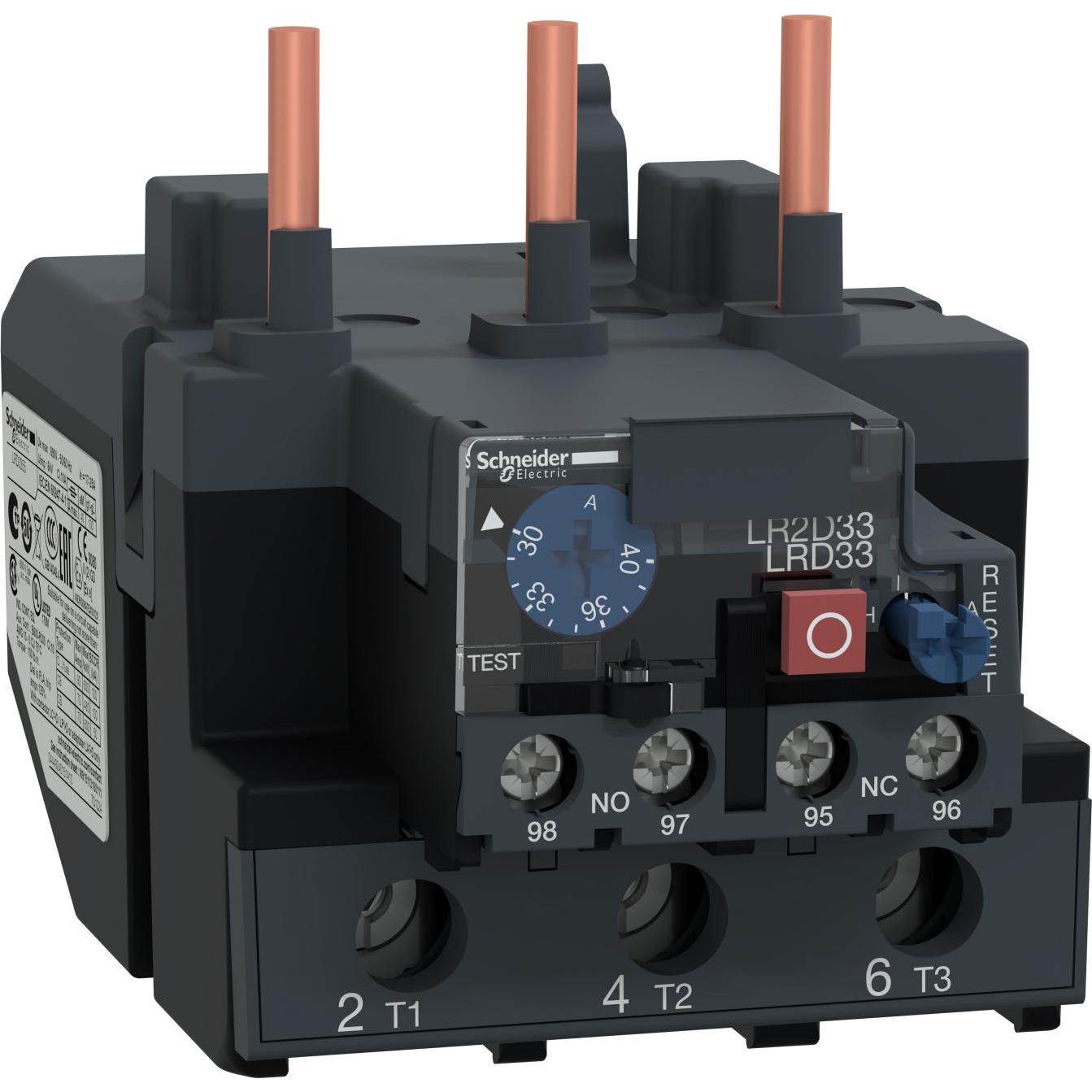 Schneider Electric Motorschutzrelais 40A, Relais