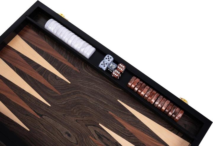 Produktbild Engelhart Luxus-Backgammon-Set Rosenholz (2 Spieler)