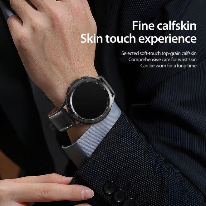 Immagine prodotto Dux Ducis Cinturino in vera pelle della serie YA (22 mm, Vera pelle, Galaxy Watch3 (45mm), Ingranaggio S3 Classic, Gear S3 Frontier)
