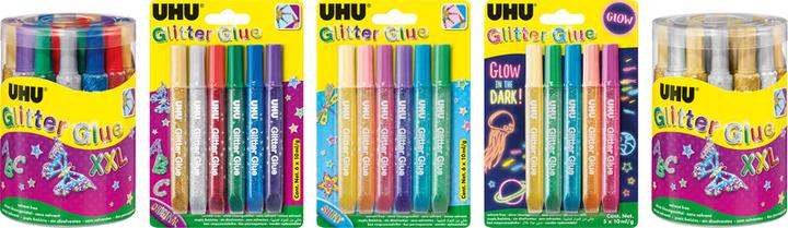 Actual product image UHU Glitter Glue Sticks Original (100 g, 10 ml)