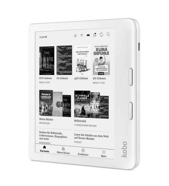 Actual product image Kobo Libra 2 (7", 32 GB, White)