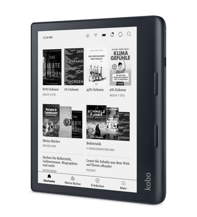 Produktbild Kobo Sage (8", 32 GB, Black)