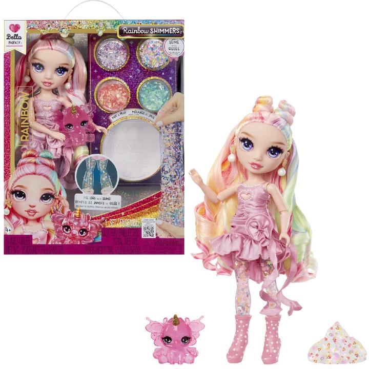 Actual product image Nobrand Rainbow High Regenbogen Shimmers + Slime Bella