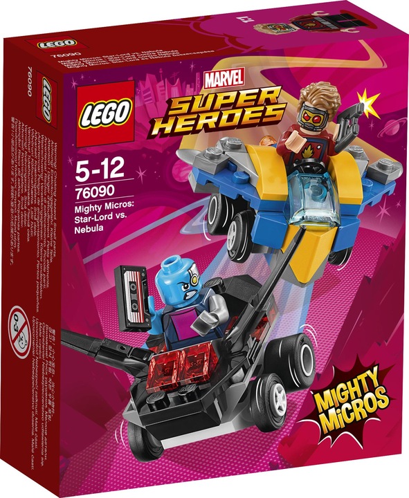 Actual product image LEGO Mighty Micros: Star-Lord vs. Nebula (76090, LEGO Marvel)
