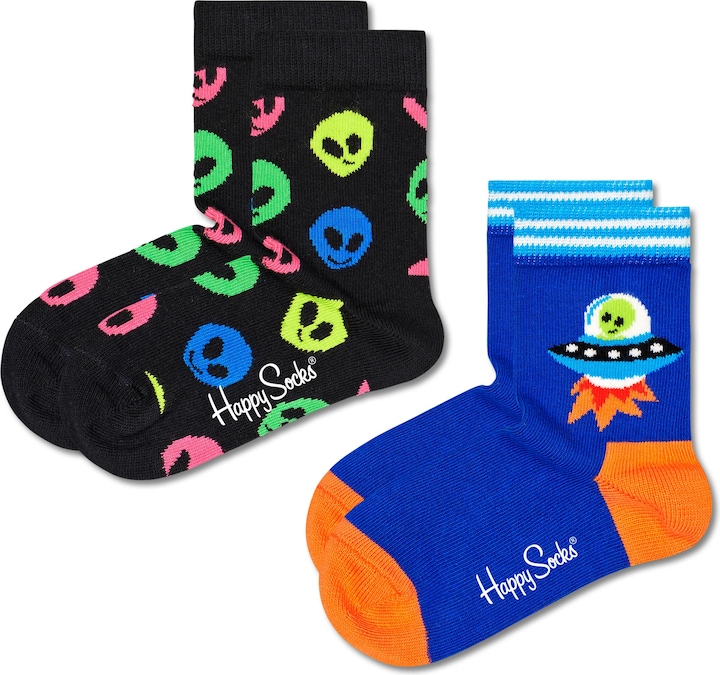 Actual product image Happy Socks Kids Alien (pack of 2, 24 - 26)