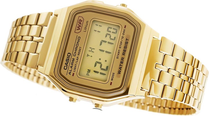 Image du produit Casio Retro Vintage - A158WETG-9AEF (Montre numérique, 34 mm)