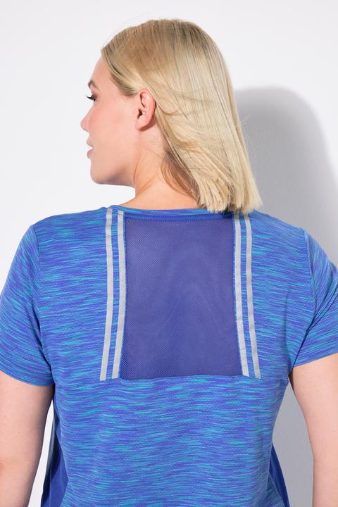 Immagine prodotto Ulla Popken maglia tecnica, dettagli riflettenti, scollo a V, mezza manica (58)
