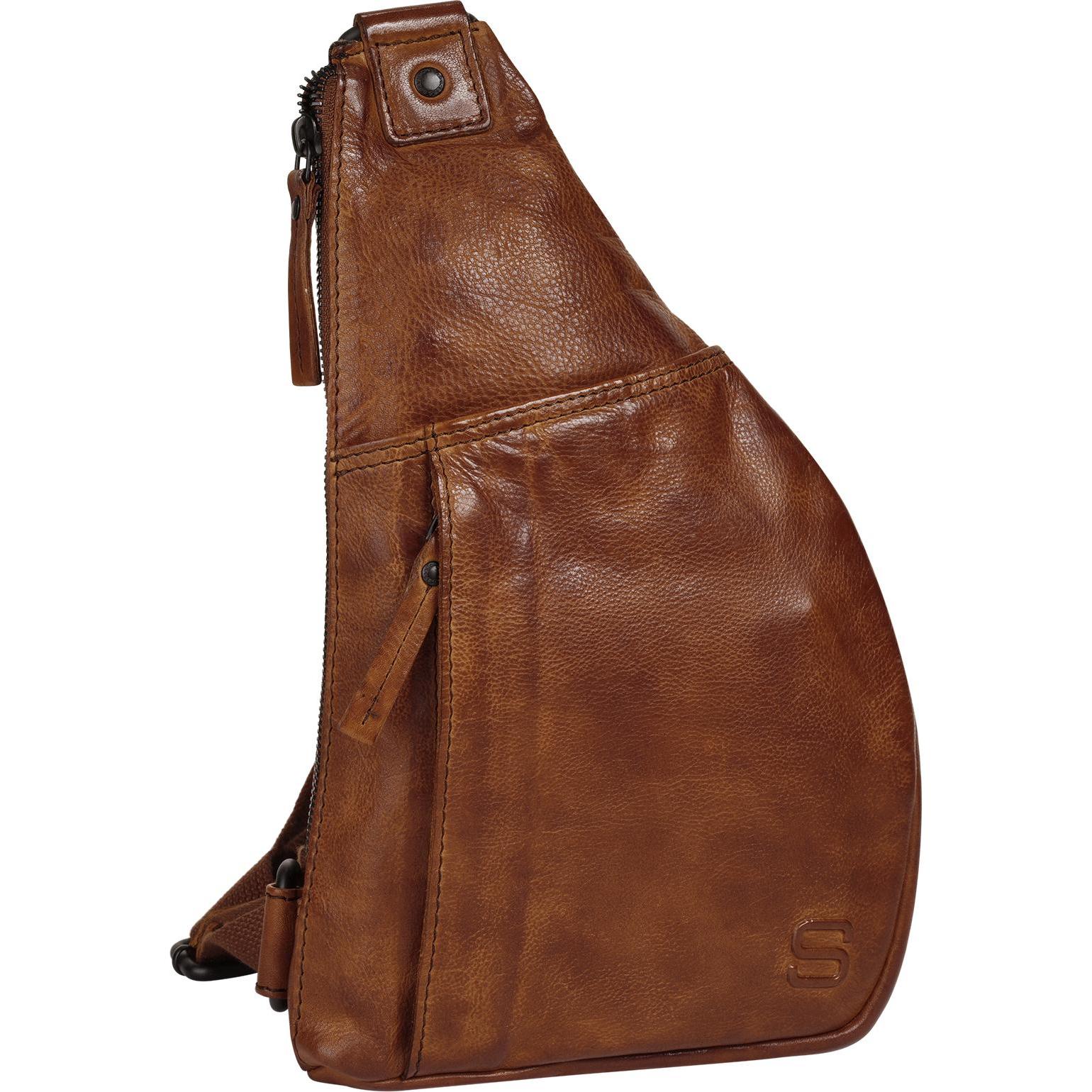 Thumbnail - Spikes & Sparrow, Handtasche, Crossover Bag, Braun