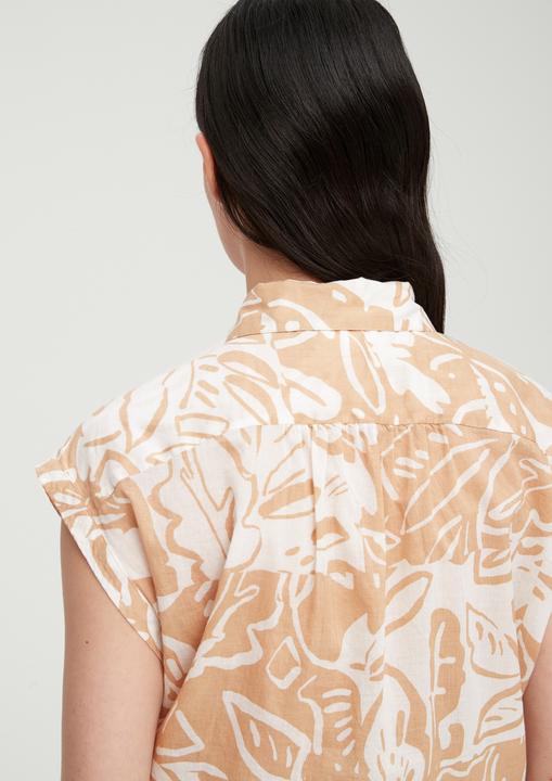 Produktbild s.Oliver Bluse Blusenshirt mit Alloverprint (38)