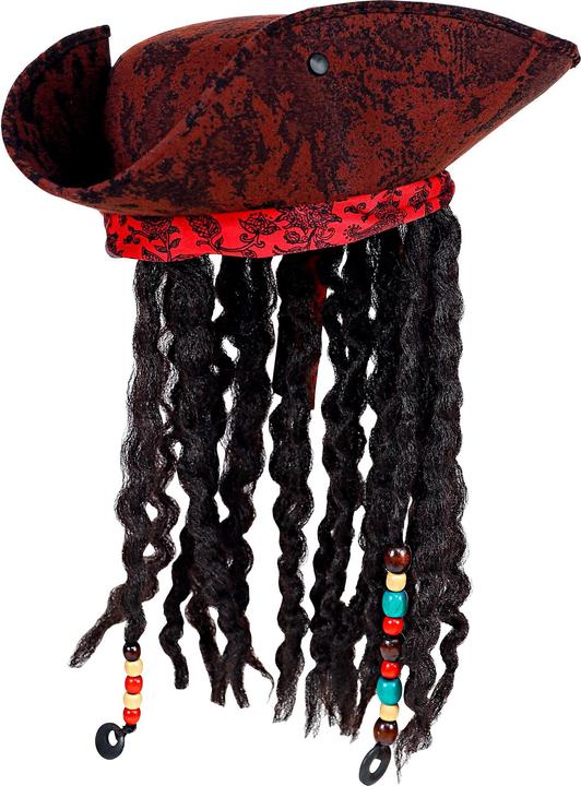 Produktbild Widmann Piraten Dreispitz mit Bandana und Dreadlocks