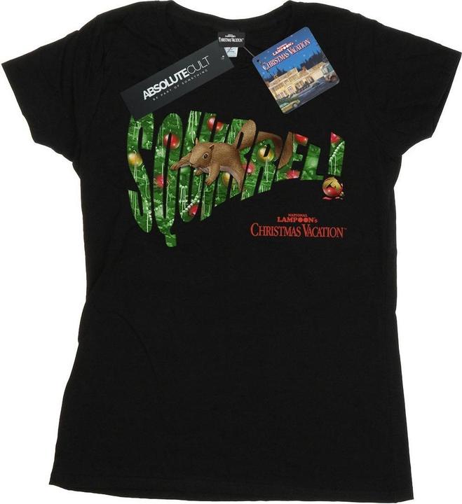 Actual product image National Lampoon´s Vacation Womens/Ladies Squirrel Tree Cotton T-Shirt (S)