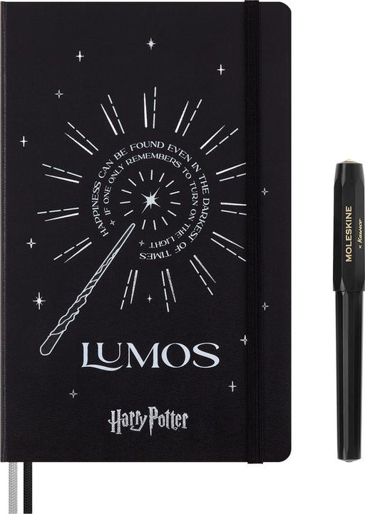 Actual product image Moleskine Limited Edition Harry Potter notebook (130 x 210 mm, Lined, Hardcover)