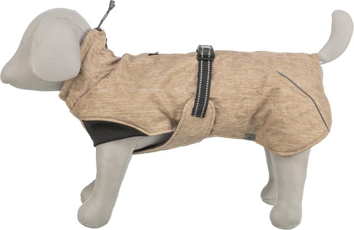 Actual product image Trixie Riom winter coat, L: 55 cm, sand (L, Dog coat)