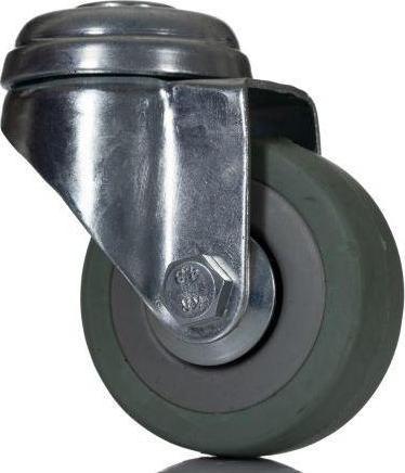 Produktbild RS PRO Swivel Castor, 50mm Grey Rubber Tyre