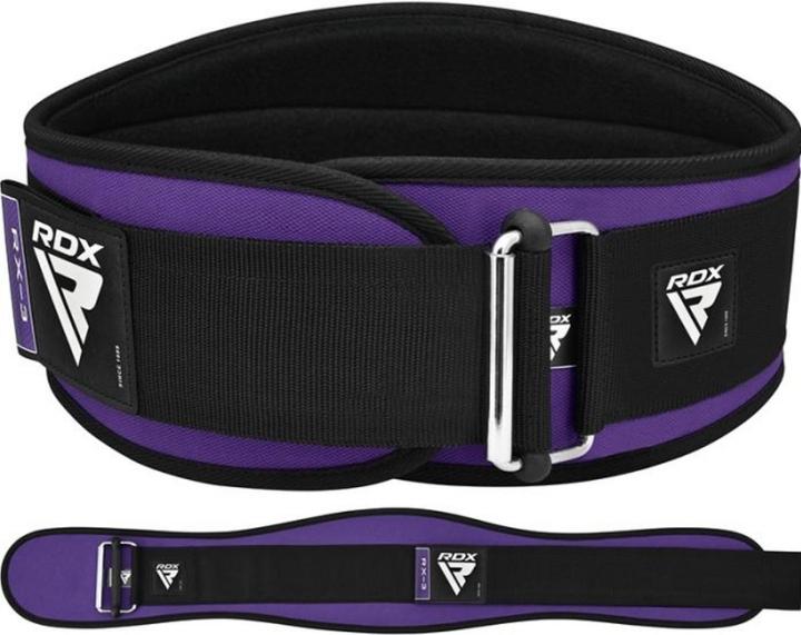Actual product image Rdx Weight Lifting Belt Eva Curve Rx3 Purple-M (M)