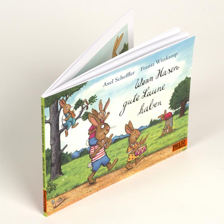 Actual product image Wenn Hasen gute Laune haben (German, Axel Scheffler, Frantz Wittkamp, 2025)