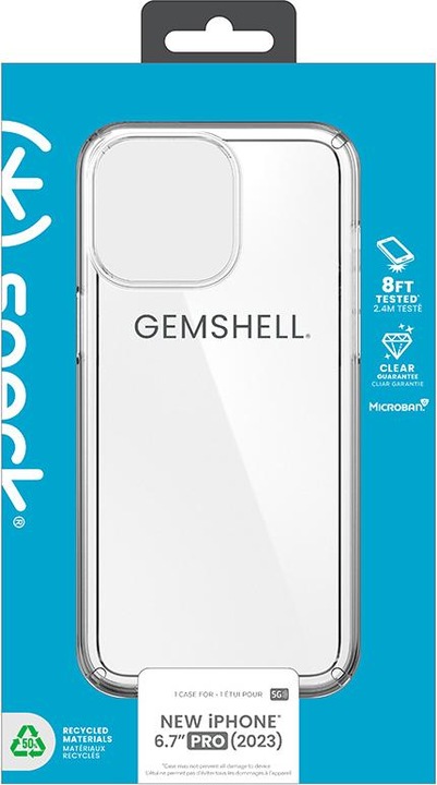 Produktbild speck Klare iPhone 15 Pro Max Hulle (Apple iPhone 15 Pro Max)