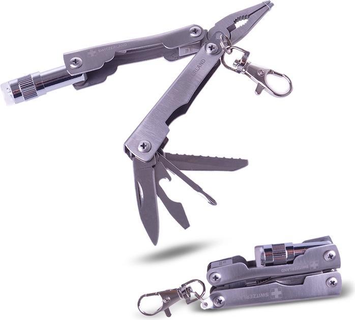 Immagine prodotto TopSpirit Multi-Tool 6 in 1, Argento (6 Funzioni)