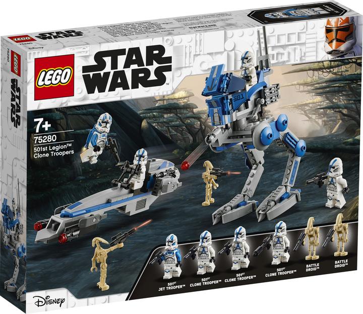 Image du produit LEGO Les Soldats Clones de la 501ème légion (75280, LEGO Star Wars)