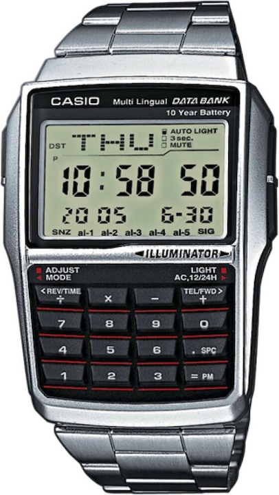 Actual product image Casio Databank (Digital watch, 37 mm)
