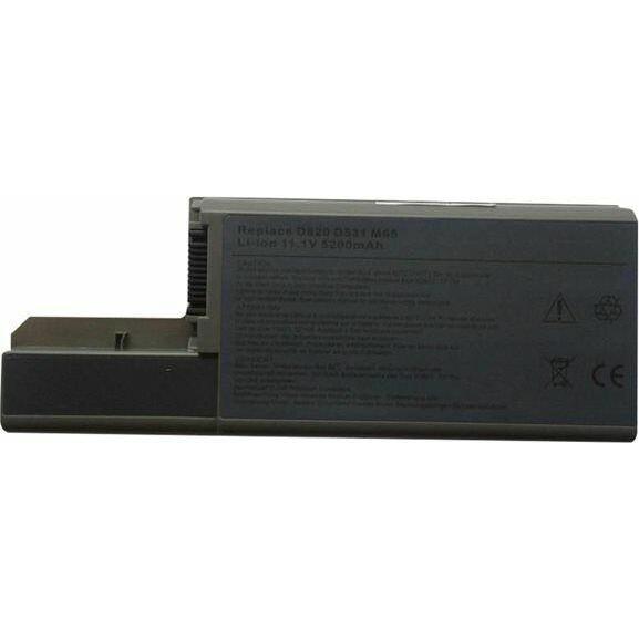 CoreParts Laptop Battery for Dell (1 Zellen, 7800 mAh), Notebook Akku, Schwarz