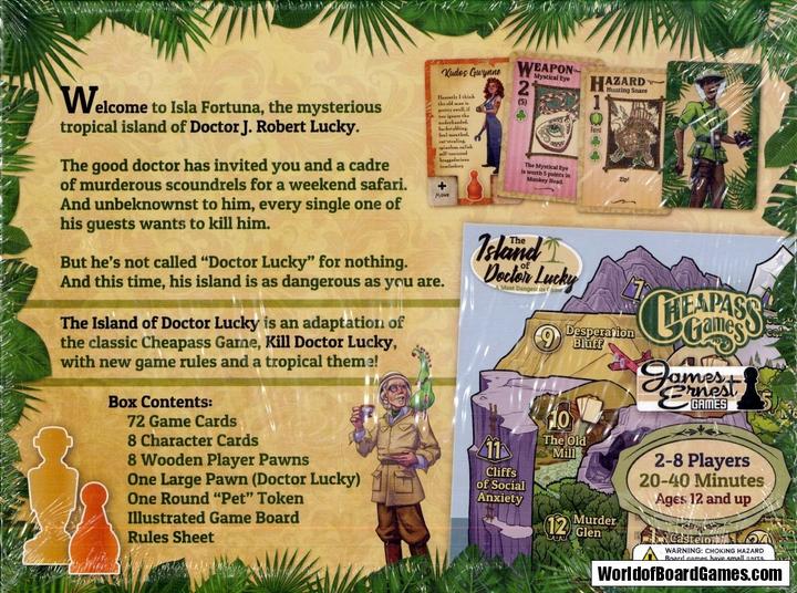 Image du produit Cheapass Games The Island of Doctor Lucky