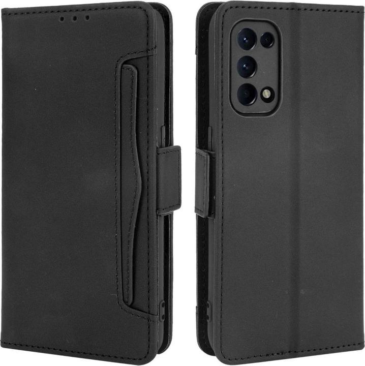 Produktbild Cover-Discount OPPO Find X3 Lite - Etui mit vielen Kartenfächer schwarz (Oppo Find X3 Lite)