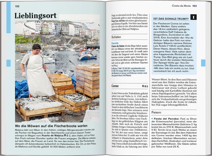 Nährwerte und Zutaten Reise-Taschenbuch Reiseführer Galicien & Jakobsweg (Deutsch, Tobias Büscher, 2024)