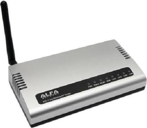 Alfa Network AIP-W610 - 802.11g WLAN AP/Router