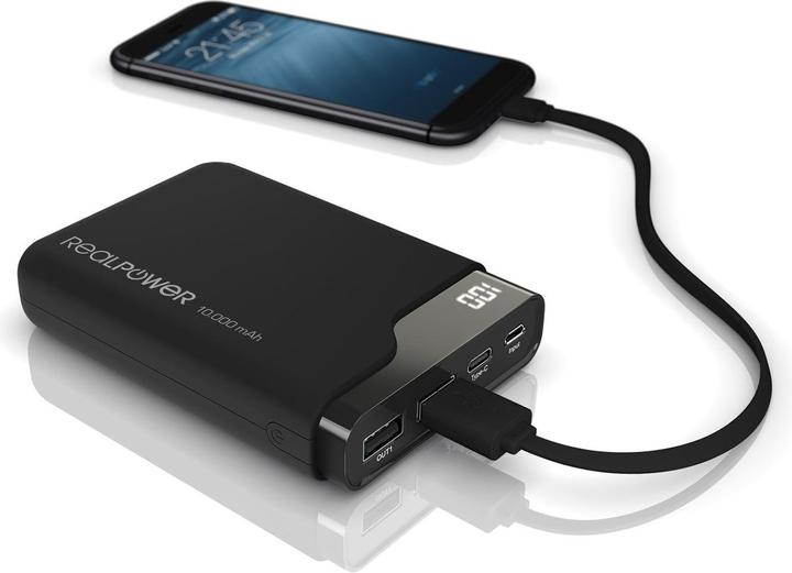 Actual product image RealPower PB-10000C (10000 mAh, 36 Wh)
