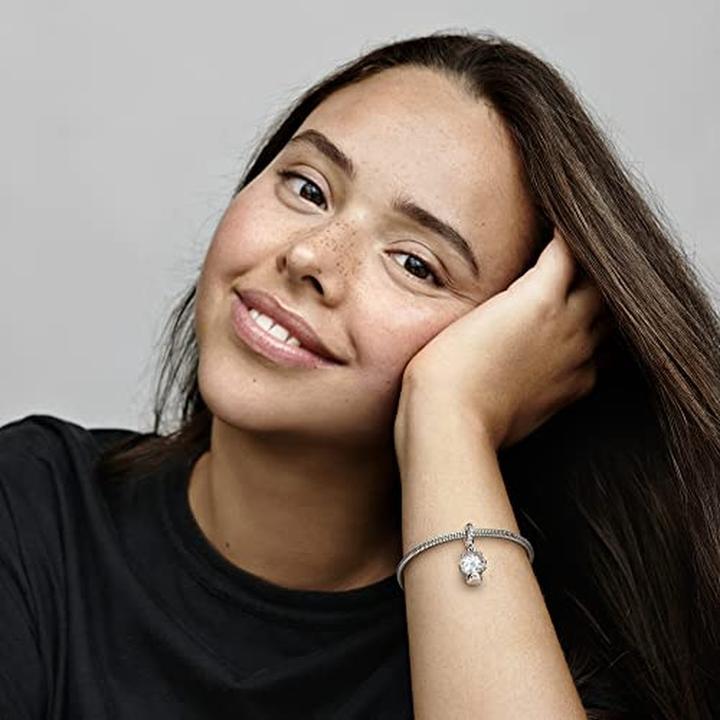 Immagine prodotto Pandora Globo di neve con fiocco di neve (Argento 925, Smalto)