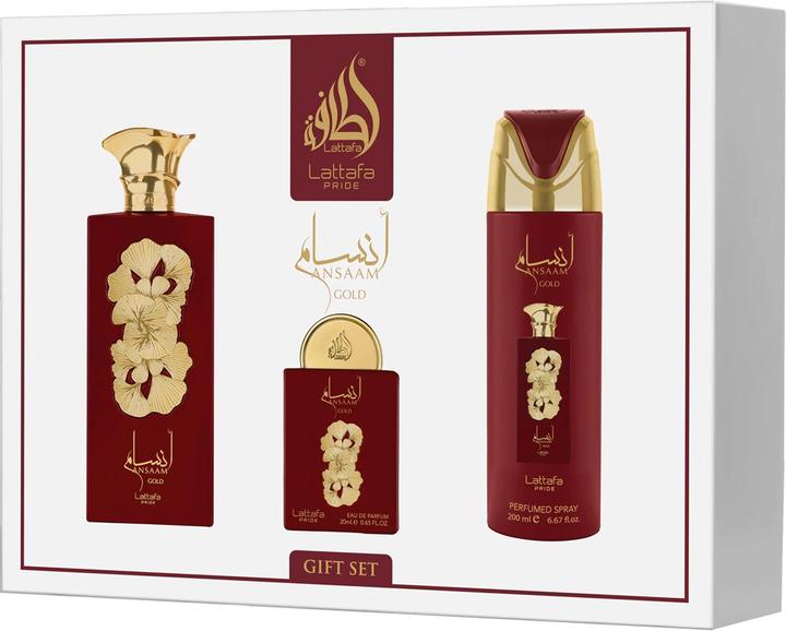 Lattafa Ansaam Gold (Perfume set)