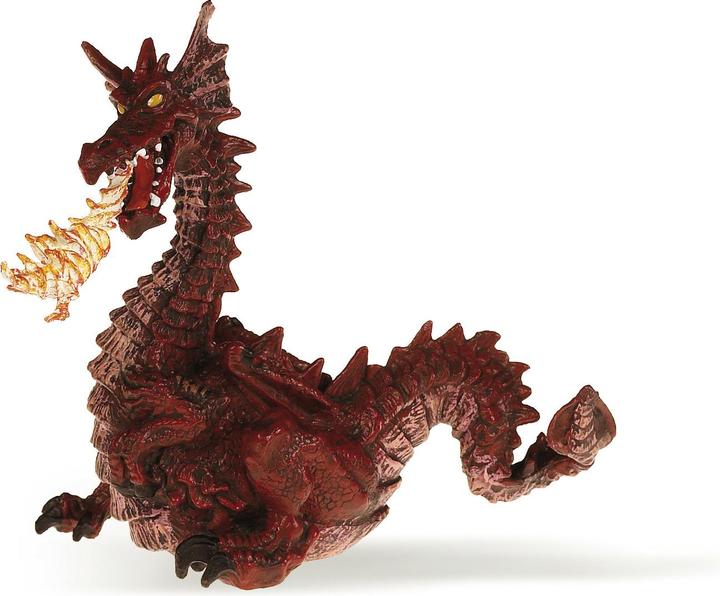 Image du produit Papo Dragon cracheur de feu, rouge
