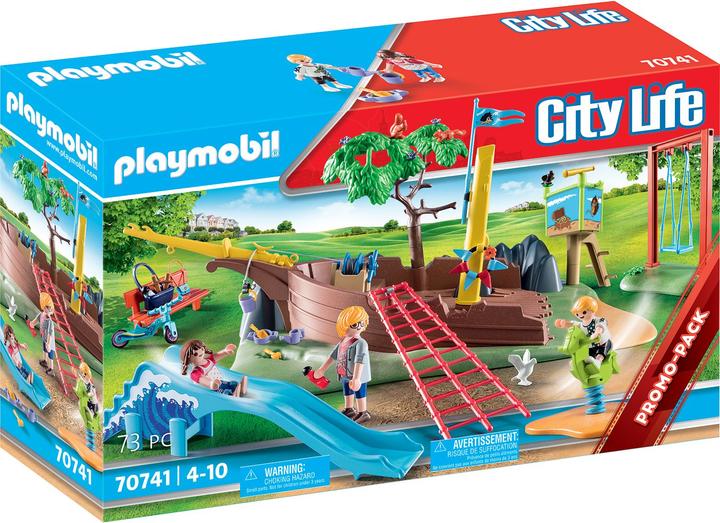 Produktbild Playmobil Abenteuerspielplatz mit Schiffswrack (70741, Playmobil City Life)