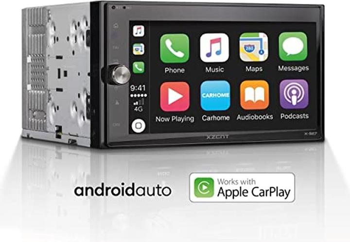 Produktbild Xzent Autoradio mit Touchscreen, DAB+, USB, Apple CarPlay und Android Auto (Android Auto, Apple Carplay)